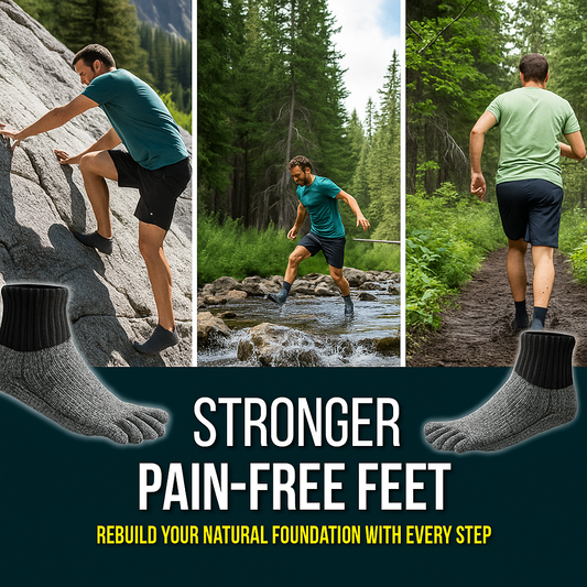 BAREFOOT RUNIQS SOCKS - freedom to move safely!